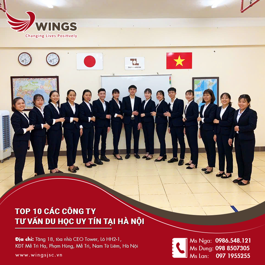 Top 10 các công ty tư vấn du học uy tín tại Hà Nội